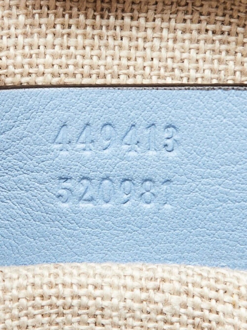 Gucci Light Blue Micro Guccissima Leather Crossbody Bag - Picture 9 of 10